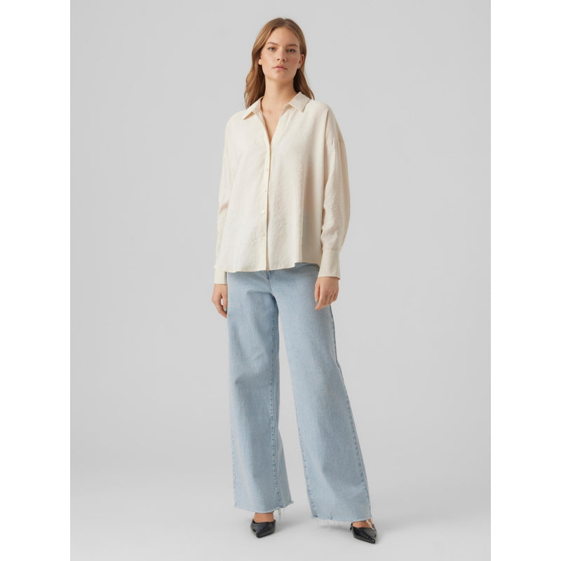 Vero Moda Vero Moda dam skjortaVMQUEENY Shirt Birch