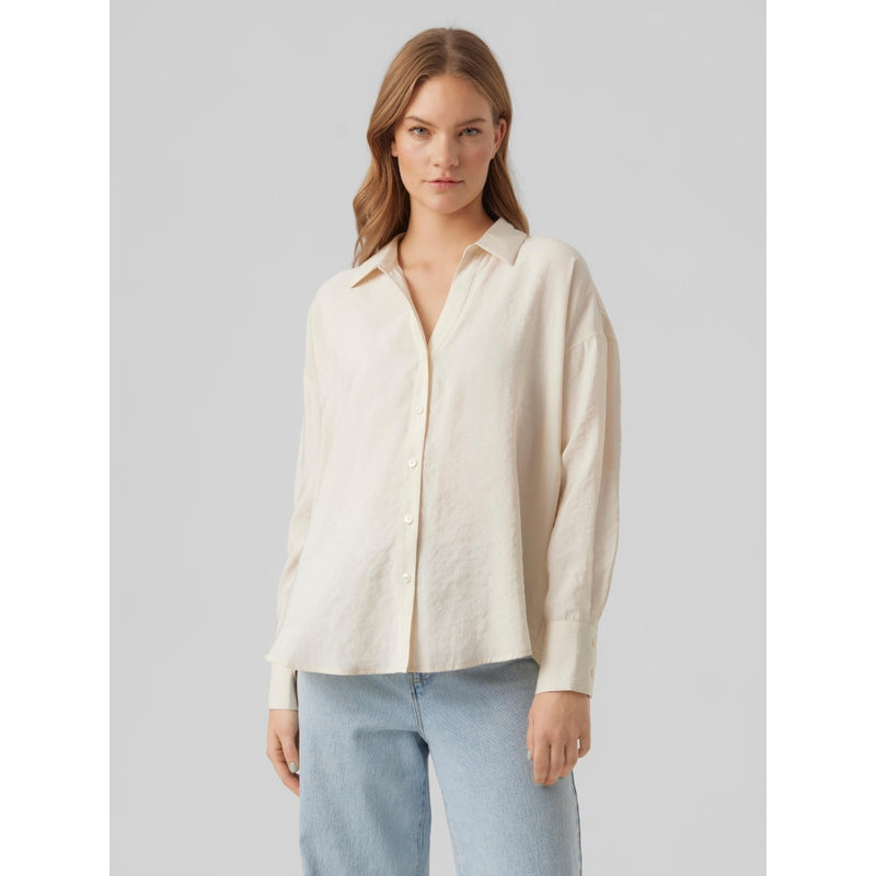 Vero Moda Vero Moda dam skjortaVMQUEENY Shirt Birch