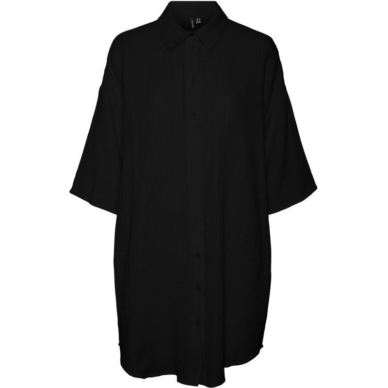 Vero Moda Vero Moda dam skjortklänningVmNatali Shirt Black