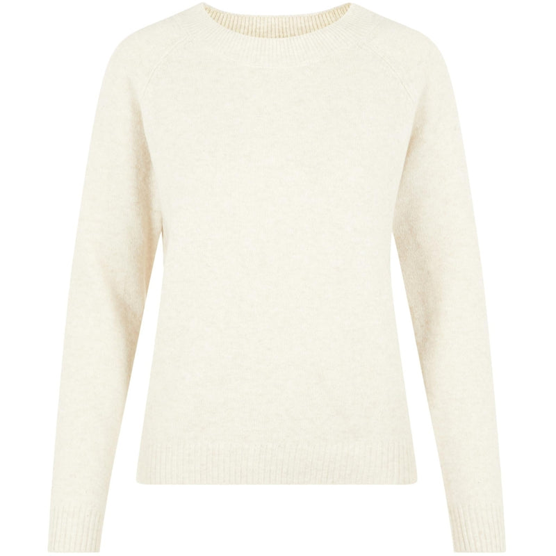 Vero Moda Vero Moda dam stickad VMDOFFY Knit Birch Melange