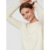 Vero Moda Vero Moda dam stickad VMDOFFY Knit Birch Melange