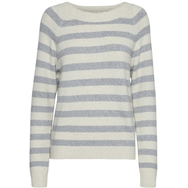 Vero Moda Vero Moda dam stickad VMDOFFY Knit Birch W. LGM