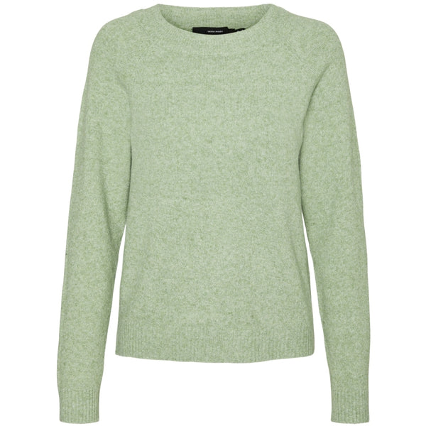 Vero Moda Vero Moda dam stickad VMDOFFY Knit Forest Shade MELANGE