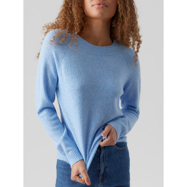 Vero Moda Vero Moda dam stickad VMDOFFY Knit Little Boy Blue MELANGE