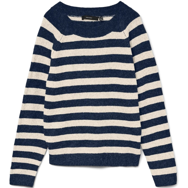 Vero Moda Vero Moda dam stickad VMDOFFY Knit Navy Blazer Birch