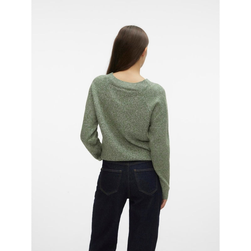 Vero Moda Vero Moda dam stickad VMDOFFY Knit Rifle Green MELANGE