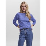 Vero Moda Vero Moda dam stickad VMDOFFY Knit Surf the web detail: Melange