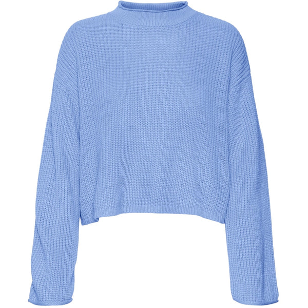 Vero Moda Vero Moda dam stickad VMSAYLA Knit Little Boy Blue