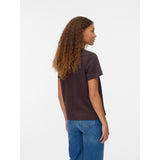 Vero Moda Vero Moda dam t-shirt AWNAIMA T-shirt Chocolate Torte