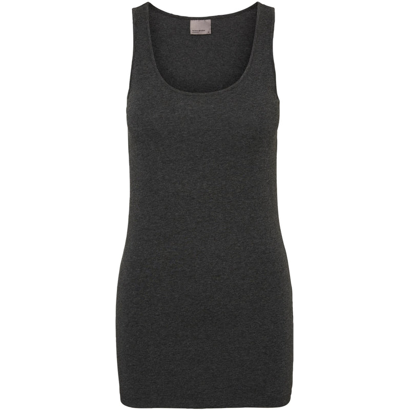 Vero Moda Vero Moda dam tanktop VMMAXI Top Dark grey melange