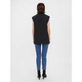 Vero Moda Vero Moda dam väst VMEDNA Vest Dark grey melange