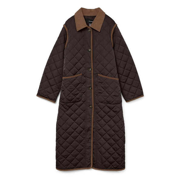 Vero Moda Vero Moda dam vinterjacka VMEMILY Winter jacket Chocolate Torte