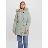 Vero Moda Vero Moda dam vinterjacka VMEXCURSIONEXPEDITION Jacket Mineral Gray