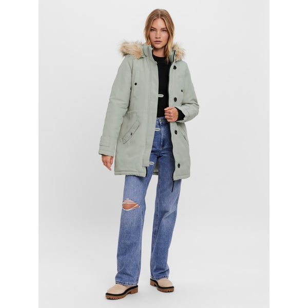 Vero Moda Vero Moda dam vinterjacka VMEXCURSIONEXPEDITION Jacket Mineral Gray