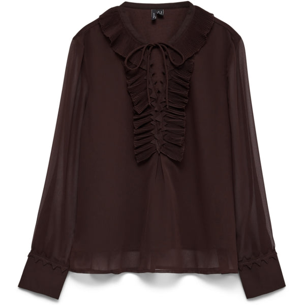 Vero Moda Vero Moda damblus VMDORA Blouse Fudge