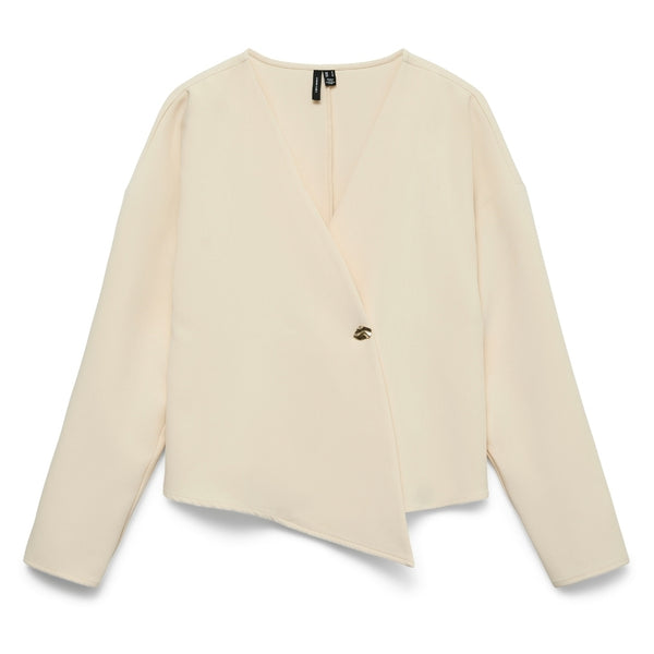 Vero Moda Vero Moda damblus VMSONJA Blouse Sandshell
