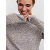 Vero Moda Vero Moda dame bluse VMCHILL Restudsalg Light Grey Melange
