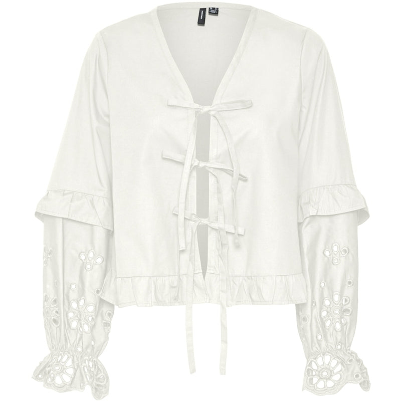 Vero Moda Vero Moda dame bluse VMSEHRA Blouse Snow white