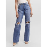 Vero Moda Vero Moda dame jeans VMKITHY Restudsalg Medium blue denim