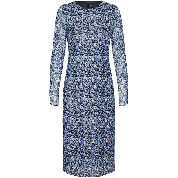 Vero Moda Vero Moda dame kjole VMLOLLY Restudsalg Blue Bonnet