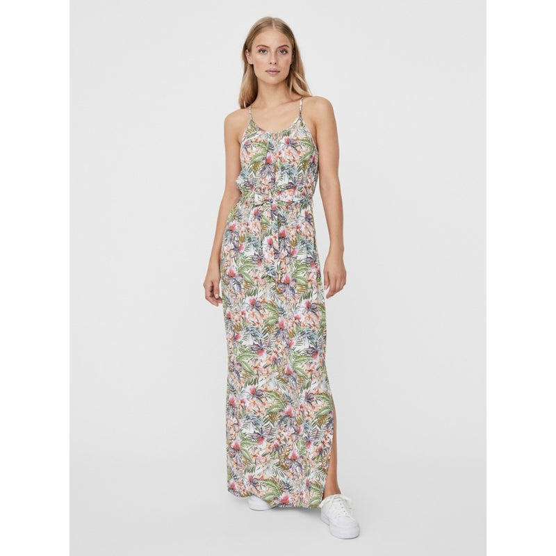 Vero Moda Vero Moda dame kjole VMSIMPLY Restudsalg Snow white