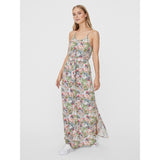 Vero Moda Vero Moda dame kjole VMSIMPLY Restudsalg Snow white