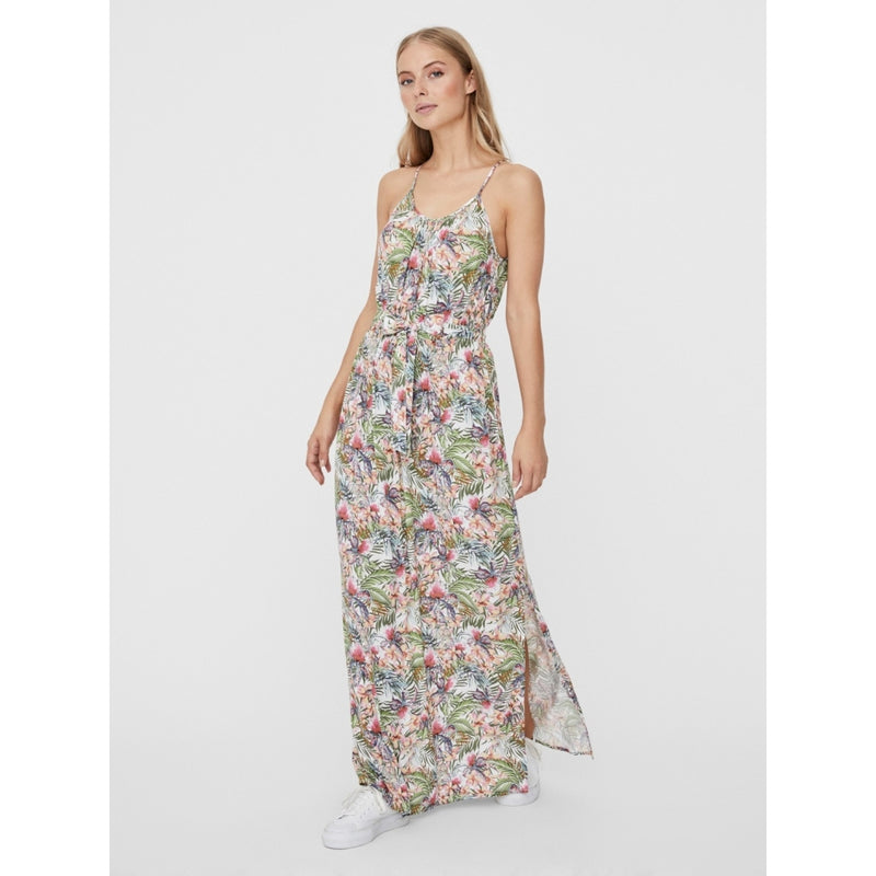 Vero Moda Vero Moda dame kjole VMSIMPLY Restudsalg Snow white