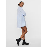 Vero Moda Vero Moda dame kjole VMSISI Restudsalg Cashmere Blue Snow White