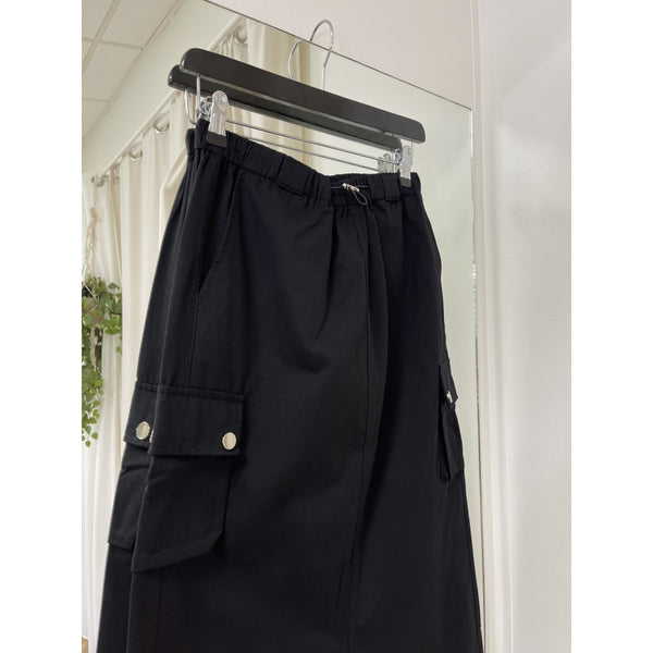 LULULIA Lululia Studio dam cargo kjol Lula Skirt Black