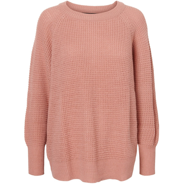 Vero Moda Vero Moda dam stickad VMNEWRICIE Restudsalg Old Rose