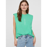 Vero Moda Vero Moda dame top VMHOLLIE Restudsalg Jade Cream