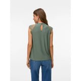 Vero Moda Vero Moda dame top VMMILLA T-shirt Laurel Wreath