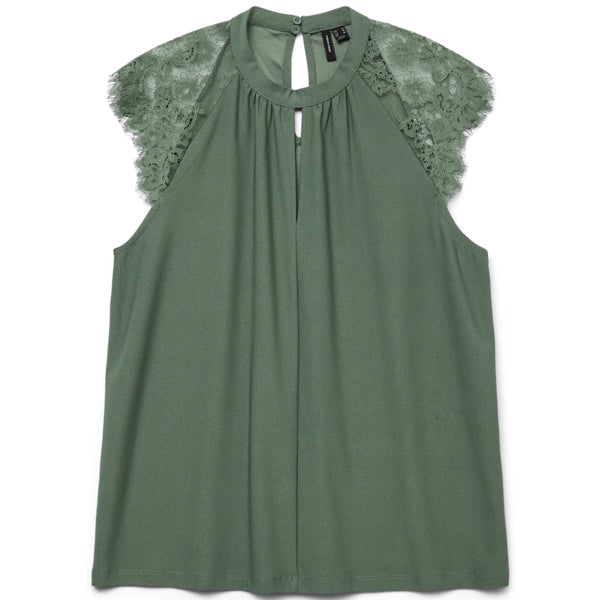 Vero Moda Vero Moda dame top VMMILLA T-shirt Laurel Wreath