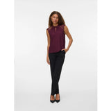 Vero Moda Vero Moda dame top VMMILLA T-shirt Winetasting