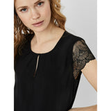 Vero Moda Vero Moda dam top VMNINA Restudsalg Black