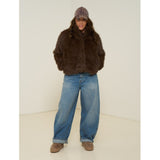 Vero Moda Vero Moda damjacka VMMONROE Jacket Chocolate Torte