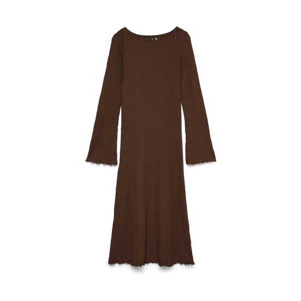Vero Moda Vero Moda damklänning VMASHLEY Dress Shaved Chocolate