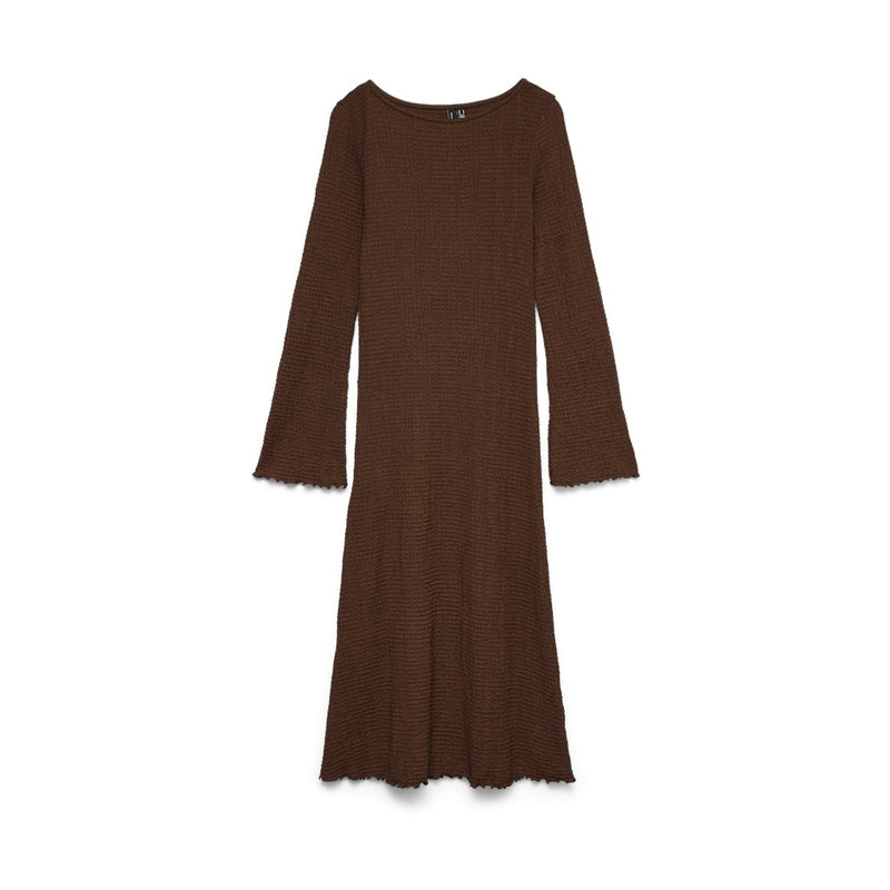 Vero Moda Vero Moda damklänning VMASHLEY Dress Shaved Chocolate