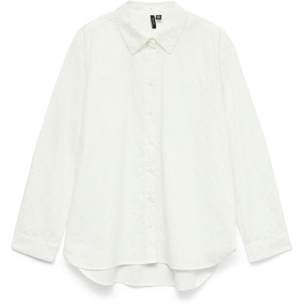 Vero Moda Vero Moda damskjorta VMINGA Shirt Snow white