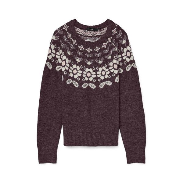 Vero Moda Vero Moda damsticka VMSIMONE Knit Winetasting