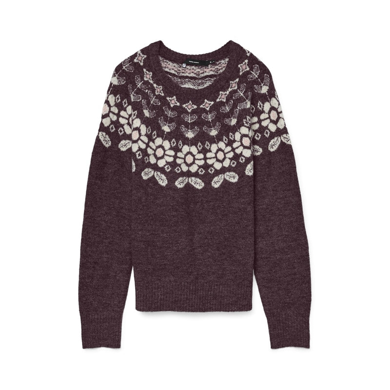 Vero Moda Vero Moda damsticka VMSIMONE Knit Winetasting