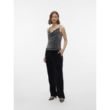 Vero Moda Vero Moda damtopp VMRITA Top Black Silver lurex
