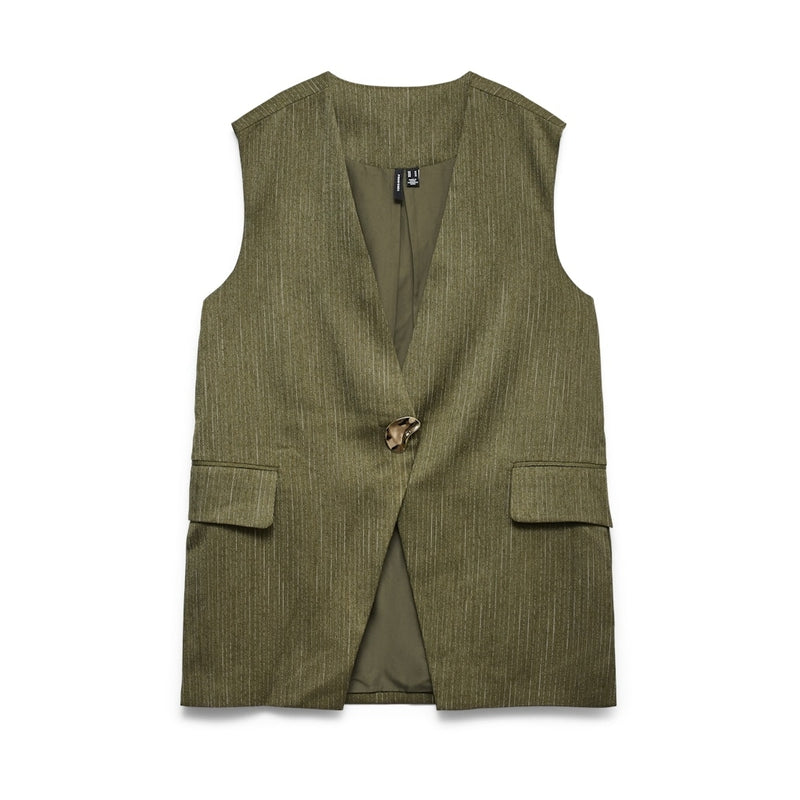 Vero Moda Vero Moda damväst VMKYLAN Vest Dark Olive