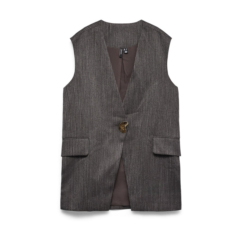 Vero Moda Vero Moda damväst VMKYLAN Vest Toffee
