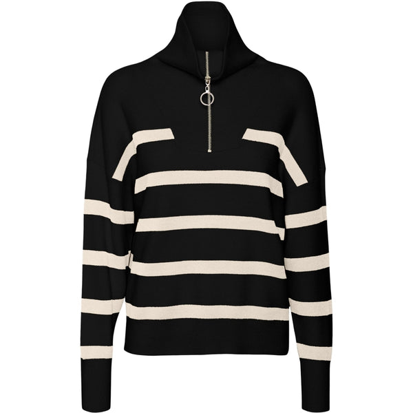 Vero Moda Vero Moda highneck VMSABA Shirt Black BIRCH