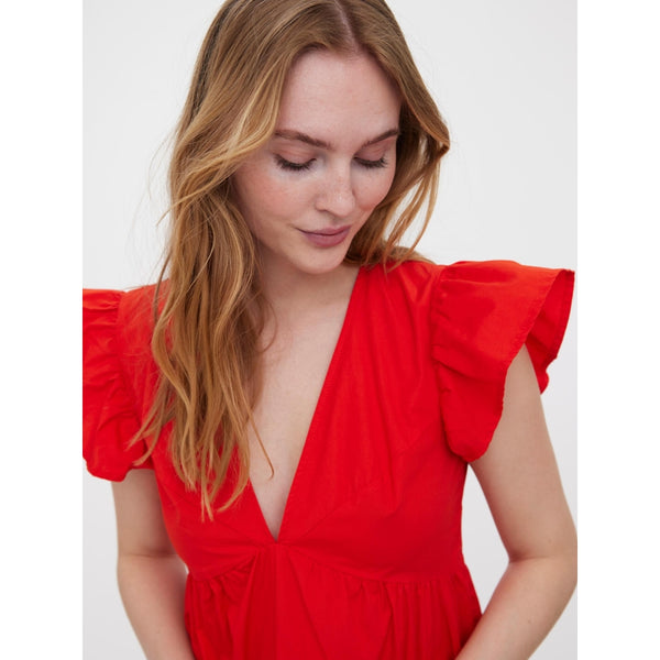 Vero Moda Vero Moda klänningVMJARLOTTE Restudsalg Spicy Orange