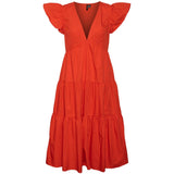 Vero Moda Vero Moda klänningVMJARLOTTE Restudsalg Spicy Orange