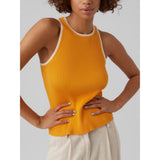 Vero Moda Vero Moda o-neck top VMSAUNTER Restudsalg Radiant Yellow