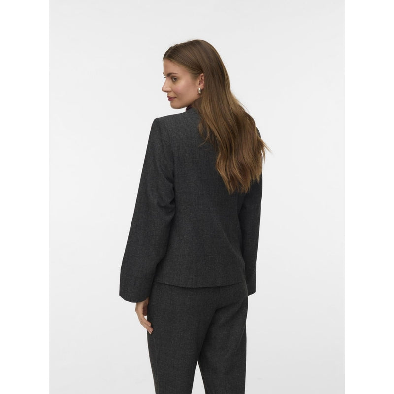 Vero Moda Vero moda aware dam kavaj AWAUTHALIA Blazer Dark grey melange