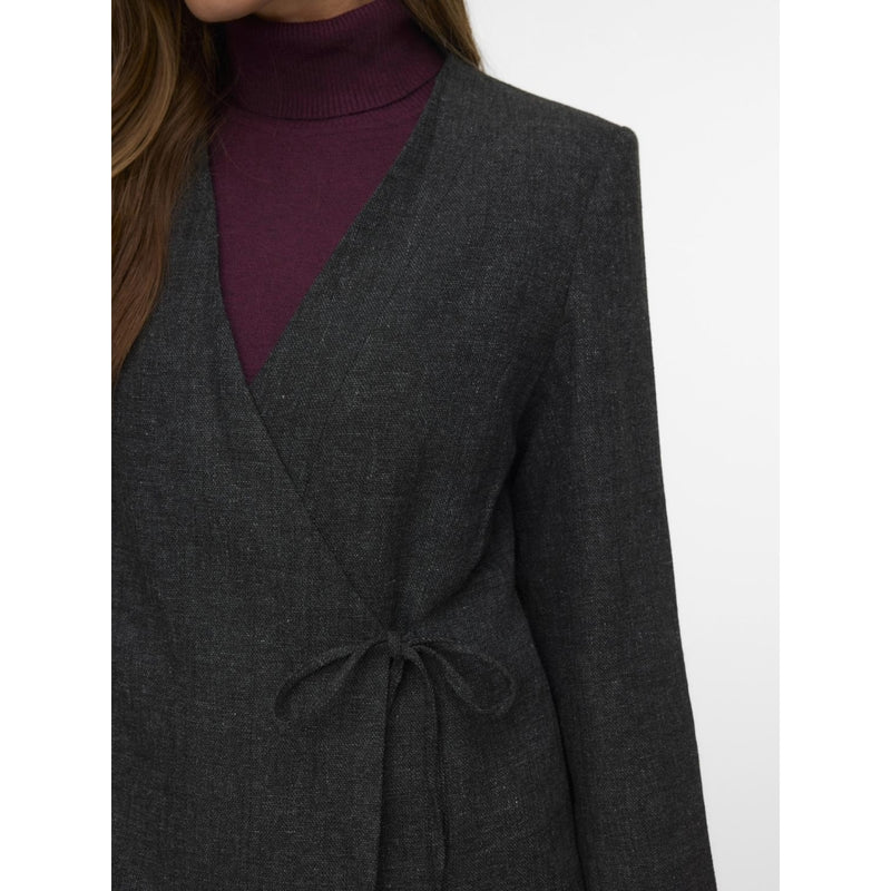 Vero Moda Vero moda aware dam kavaj AWAUTHALIA Blazer Dark grey melange